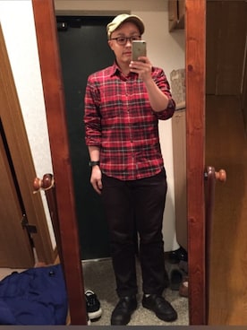 「Eddie Bauer（エディーバウアー）のアイテム」を使った、おかもとさん（メンズ・163cm・30代）の春コーディネート