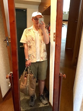 「ベンデイビス」｜「アイテム（その他）」を使った、おかもとさん（メンズ・163cm）の春コーディネート