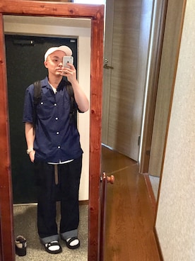 おかもとさん（メンズ・163cm）の春コーディネート