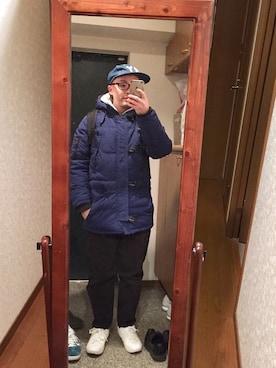 おかもとさん（メンズ・163cm）の冬コーディネート