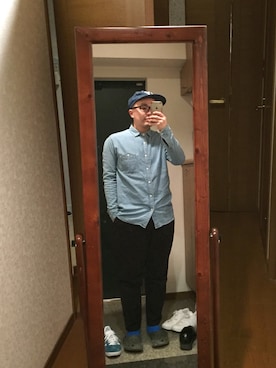 おかもとさん（メンズ・163cm）の冬コーディネート