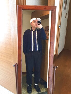 おかもとさん（メンズ・163cm）の春コーディネート