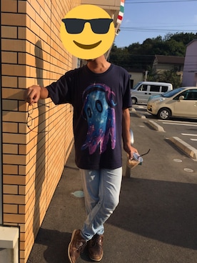 「セブンイレブン」｜リヴァイアマコトさんさん（メンズ・171cm）の秋コーディネート