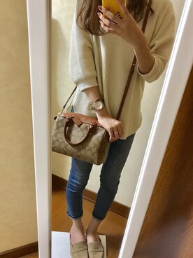 はるこ。さん（レディース・156cm）の秋コーディネート