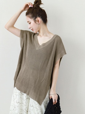 「SUGAR BISKET（シュガービスケット）のアイテム」を使った、SUGAR BISKETさん（レディース・163cm）の夏コーディネート