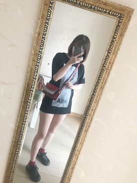 「HBA（フードバイエアー）のアイテム」を使った、Gloria-XXXXXUさん（レディース・163cm）の夏コーディネート