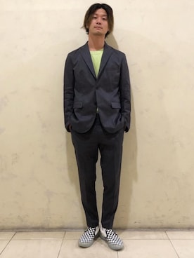 中原翔さん(メンズ・176cm)の春コーディネート