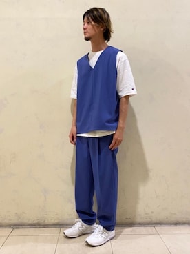 中原翔さん(メンズ・176cm)の夏コーディネート