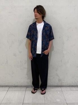 中原翔さん（メンズ・176cm）の夏コーディネート