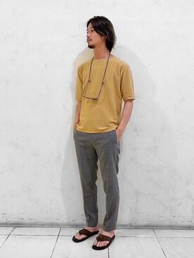 中原翔さん（メンズ・176cm）の夏コーディネート