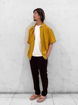 中原翔さん(メンズ・176cm)の夏コーディネート