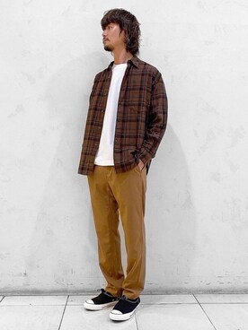 中原翔さん（メンズ・176cm）の秋コーディネート