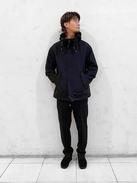 「秋のマイ旬スタイル」｜「アイテム（モカシン/デッキシューズ）」を使った、中原翔さん（メンズ・176cm）の秋コーディネート