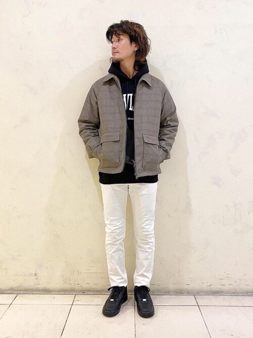 中原翔 ビューティ ユース ユナイテッドアローズ 新宿メンズストア Beauty Youth United Arrowsのパーカーを使ったコーディネート Wear
