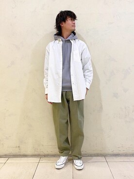 中原翔さん（メンズ・176cm）の冬コーディネート