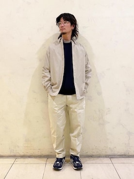 中原翔さん（メンズ・176cm）の冬コーディネート