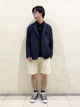 中原翔さん（メンズ・176cm）の春コーディネート