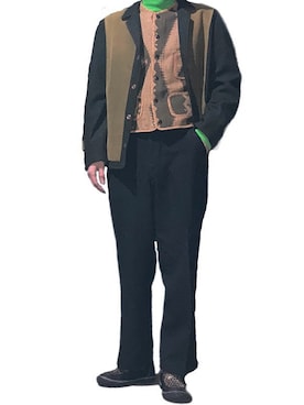 「PENDLETON（ペンドルトン）のアイテム（その他アウター）」を使った、sou304さん（メンズ・184cm）の冬コーディネート