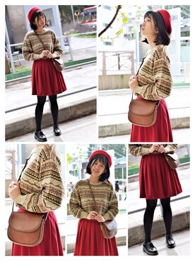 廣苹さんのコーディネート