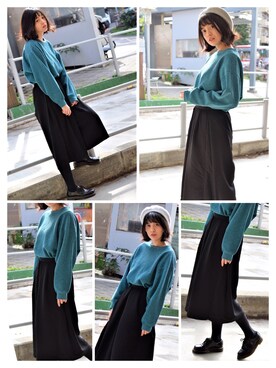 廣苹さんのコーディネート