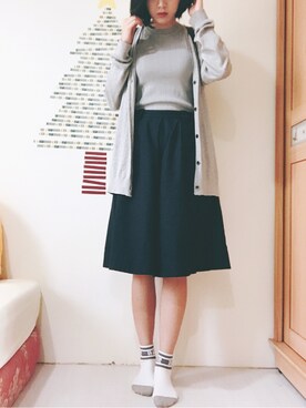 「五分褲」｜廣苹さん（レディース・170cm）の夏コーディネート