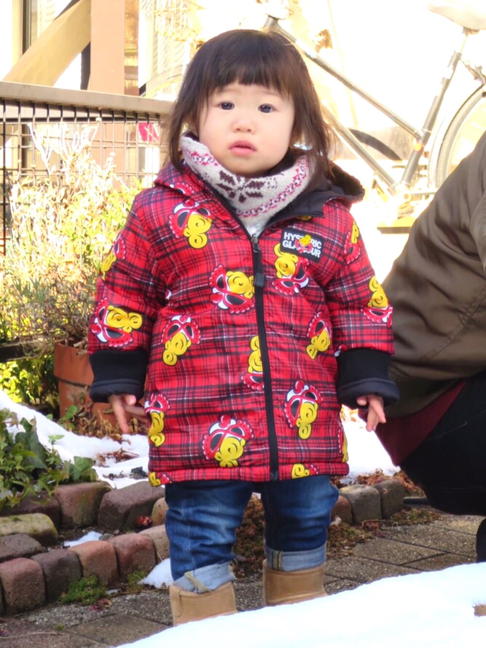 HYSTERIC MINI（ヒステリックミニ）の「BABY CHECK CHECK ROLLING