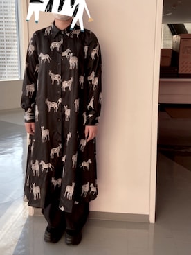 「アイテム（ワンピース/ドレス）」を使った、ahiruchannnさん（レディース・155cm・10代）の秋コーディネート