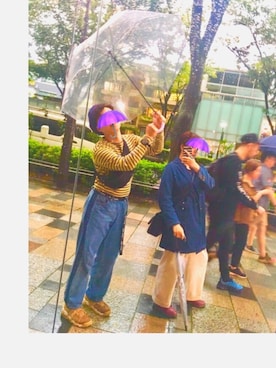 「coen（コーエン）のアイテム（ハンチング/ベレー帽）」を使った、ma-changさん（メンズ・170cm）の秋コーディネート