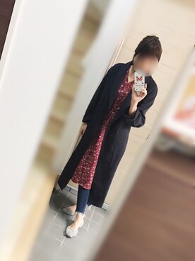 「アベイル」｜「アイテム（トレンチコート）」を使った、あやmamaさん（レディース・164cm）の春コーディネート
