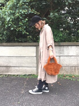 「DRWCYS（ドロシーズ）のアイテム（アクセサリー）」を使った、MK☆さん（レディース・149cm）の秋コーディネート