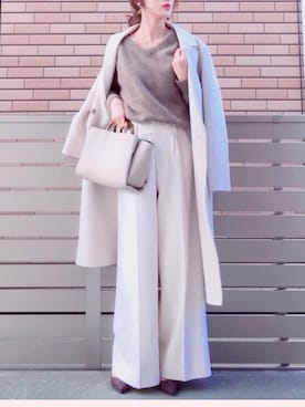 hononさん（レディース・165cm）の冬コーディネート