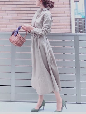 hononさん（レディース・165cm）の春コーディネート