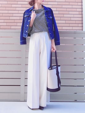 hononさん（レディース・165cm）の春コーディネート