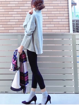 hononさん（レディース・165cm）の秋コーディネート