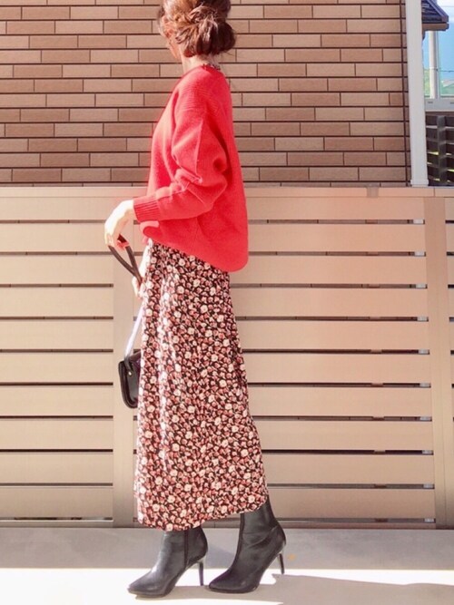Honon Adam Et Rope のニット セーターを使ったコーディネート Wear