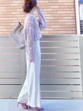 hononさん（レディース・165cm）の春コーディネート