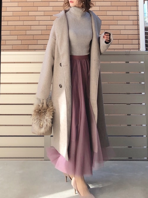 Honon Shopnikonikoのチェスターコートを使ったコーディネート Wear