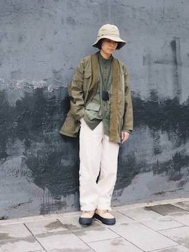 「RFW（アールエフダブル）のアイテム」を使った、Azureさん（メンズ・163cm）の春コーディネート