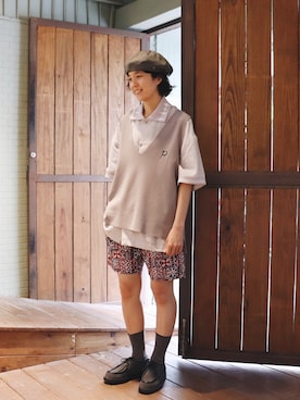 「halo commodity（ハロ　コモディティー）のアイテム」を使った、Azureさん（レディース・164cm）の春コーディネート