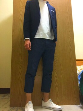 「Life8（ライフエイト）のアイテム（ジャケット/アウター）」を使った、紳さん（メンズ・183cm）の冬コーディネート