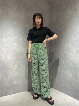 shinoharakiyokaさん（レディース・162cm）の夏コーディネート