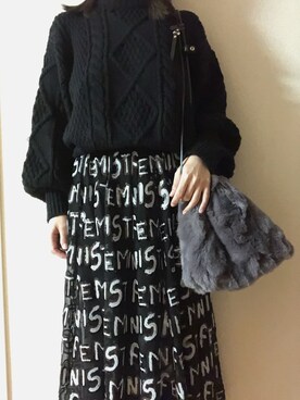 taepさん（レディース・159cm）の冬コーディネート