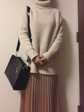 taepさん（レディース・159cm）の冬コーディネート