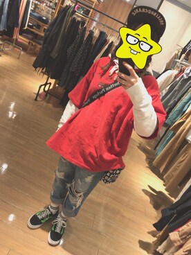 「ROLLING CRADLE（ローリングクレイドル）のアイテム（帽子）」を使った、Sachi Fujimotoさん（レディース・151cm）の秋コーディネート