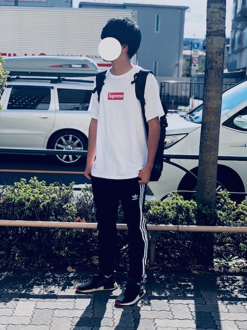 そーいち Adidasのパンツを使ったコーディネート Wear