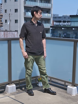 「ETERNAL（エターナル）のアイテム」を使った、uichi410さん（メンズ・177cm）の春コーディネート