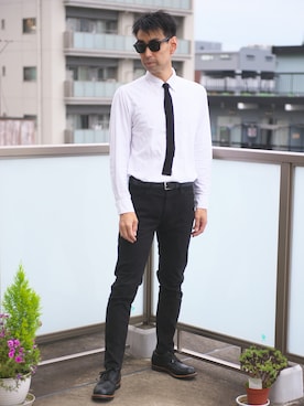 「RED WING（レッドウィング）のアイテム（その他シューズ）」を使った、uichi410さん（メンズ・177cm）の夏コーディネート