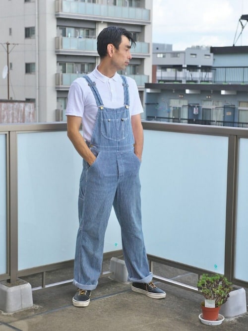 Uichi410 Leeのサロペット オーバーオールを使ったコーディネート Wear