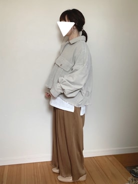 riiさん（レディース・153cm）の春コーディネート