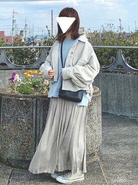 riiさん（レディース・153cm）の春コーディネート